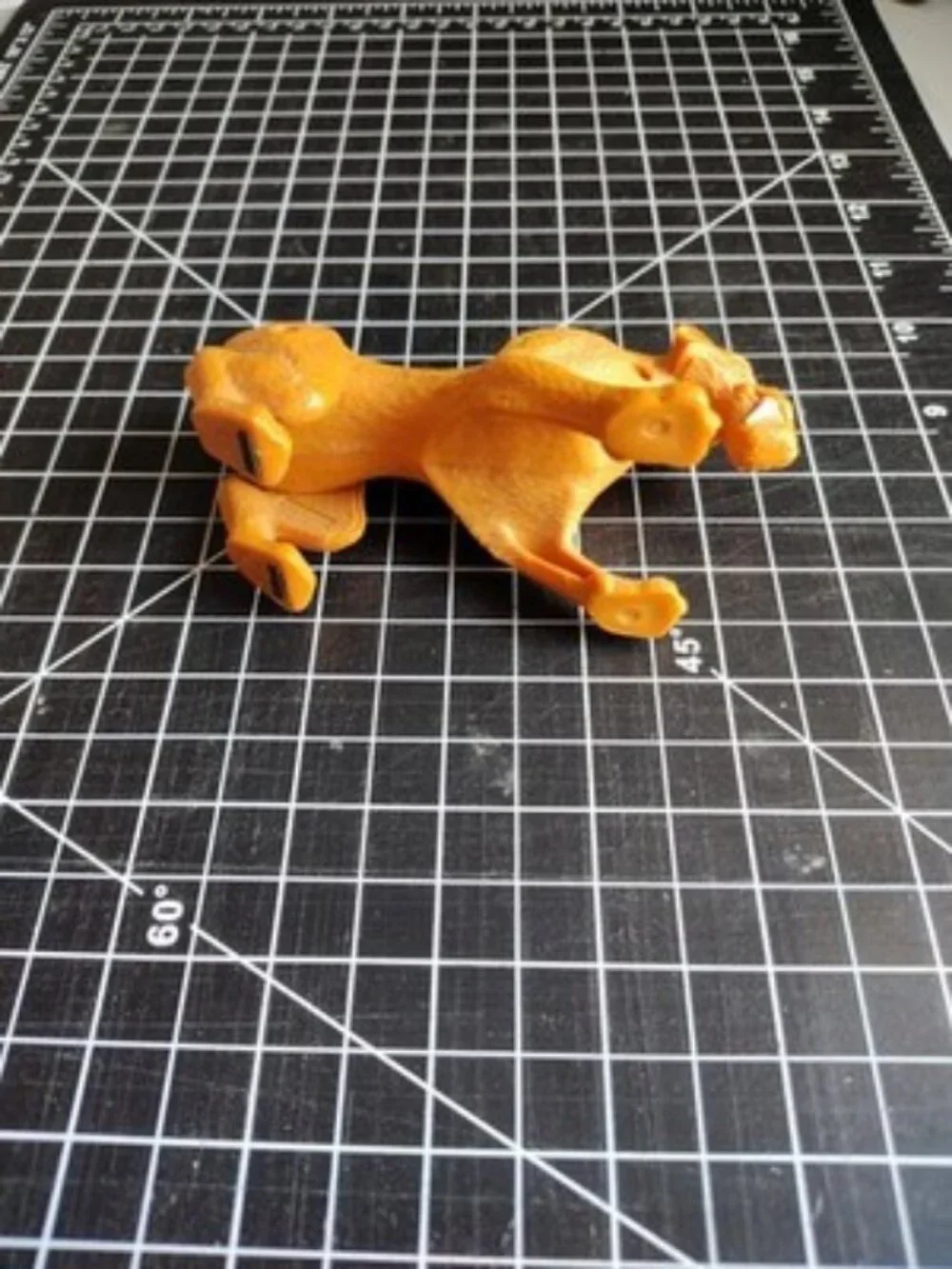 Ice Age Diego Sabertooth Tiger Jumping toy Burger King 2014